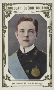 Manuel II，Roi de Portugal（彩色照片） 作者 法语学校