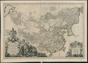中国地图 作者 法语学校