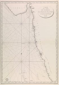 古吉拉特邦海岸地图 作者 法语学校
