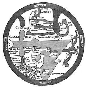 罗马世界地图 作者 法语学校