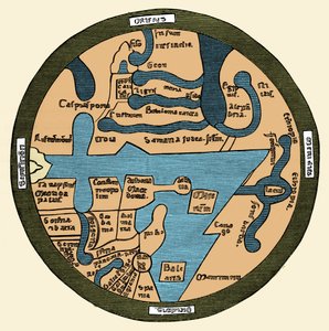 罗马世界地图 作者 法语学校