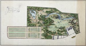 Chanvry 花园地图（塞纳河和瓦兹） 作者 法语学校