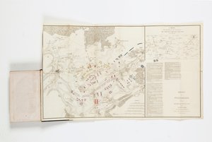 显示元帅格鲁希和布卢彻行动的地图 作者 法语学校