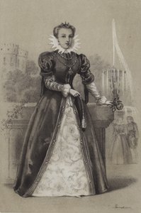 Marguerite DYork, Margaret Of York (engraving) 作者 法语学校