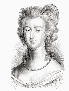 来自Histoire de France的Marie Antoinette出版于1880年 作者 法语学校