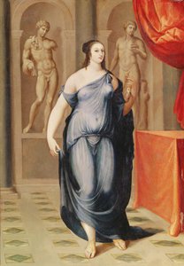 Marie dEscoubleau，Tessé伯爵夫人，1598年 作者 法语学校