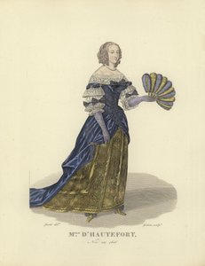Marie de Hautefort，法国国王路易十三的最爱