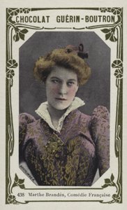 Marthe Brandes，法国喜剧（彩色照片） 作者 法语学校