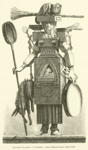 Mascarades a la grecque, La Vivandiere (雕刻) 作者 法语学校