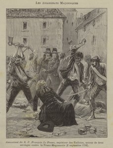 Masonic assassinations (engraving) 作者 法语学校