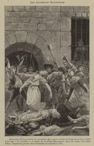 Masonic assassinations (engraving) 作者 法语学校