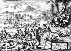 1644年爱尔兰大屠杀，1685年 作者 法语学校