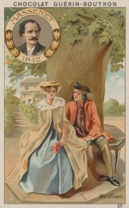 Massenet，Werther 作者 法语学校