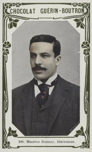 Maurice Donnay，文学家（彩色照片） 作者 法语学校