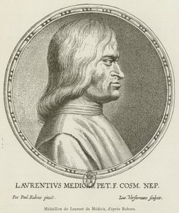 Laurent de Medicis 勋章（雕刻） 作者 法语学校