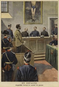 Michele Angiolillo在1897年西班牙战争委员会之前