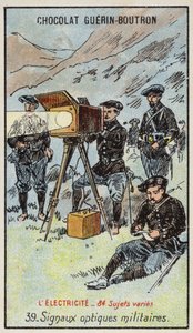Military optical signals (chromolitho) 作者 法语学校