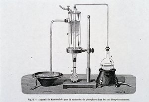 Zipangizo za Mitsherlich zakusaka phosphorous pakakhala poyizoni - mu "" La Nature " 作者 法语学校