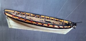 海盗船模型，c.1810（木材和金属）