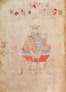 1215年3月3日大约在耶路撒冷市中心威严的大卫王，1109年 作者 法语学校