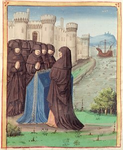 女士493，第129段，Didos Funeral，来自Virgil的Aeneid，以及Servius的评论，1469 作者 法语学校