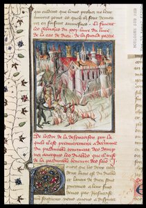 女士55 t.2 fol.290v Hell，来自河流圣奥古斯丁的De Civitate Dei（354-430）由Raoul de Presles翻译，c.1400-50 作者 法语学校