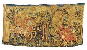 神话挂毯片段，史特拉斯堡，约1470-80年 作者 法语学校