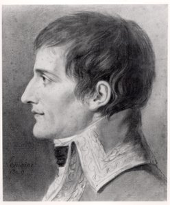Napoleon Bonaparte（1769-1821）第一任领事（木炭纸上） 作者 法语学校