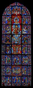Notre Dame de la Belle Verriere;以下是旷野中迦南婚姻和基督试探的场景（w30a） 作者 法语学校