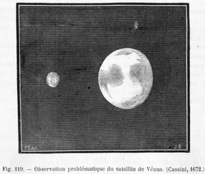 观测有问题的 du Satellite de Venus (Cassini 作者 法语学校
