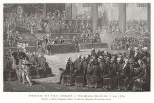 1789年5月5日凡尔赛宫遗址开幕 作者 法语学校