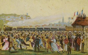 法国铁路的开通，1832年 作者 法语学校