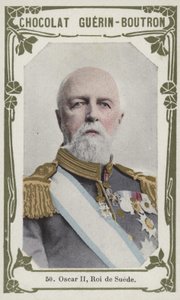 Oscar II，Roi de Suede（彩色照片） 作者 法语学校