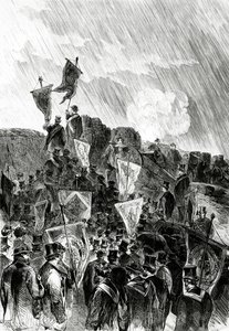 1870年4月5日，共产主义人员在1870年4月5日要求停止对巴黎的轰炸，要求停止轰炸巴黎，1870年5月5日 作者 法语学校