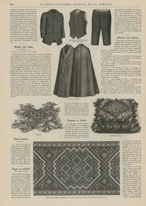 来自 La Mode Illustree 的页面 作者 法语学校
