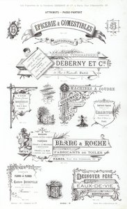 Page from Vignettes Typographiques (engraving) 作者 法语学校