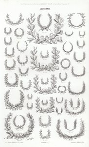 来自 Vignettes Typographiques 的页面（雕刻） 作者 法语学校