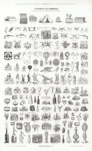 来自 Vignettes Typographiques 的页面（雕刻） 作者 法语学校