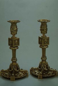 Boucheron烛台，1783年（银镀金） 作者 法语学校