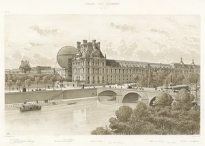 杜乐丽宫，1879年 作者 法语学校