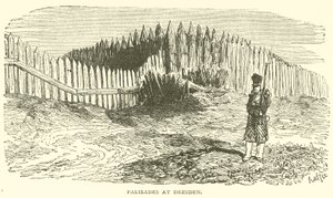 Palisades at Dresden (engraving) 作者 法语学校