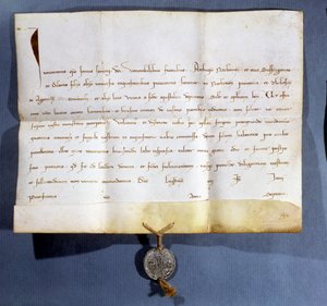 教皇英诺森四世（d.1254）反对阿尔比根的教皇公牛 作者 法语学校