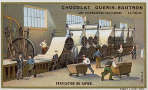 Paper manufacturing (chromolitho) 作者 法语学校