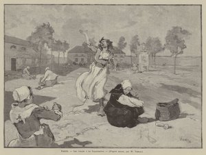 巴黎，Les folles a la Salpetriere（雕刻） 作者 法语学校