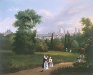 来自Folie-Beaujon的巴黎，1830年 作者 法语学校
