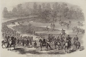 Passage of the Chiese by French Troops (engraving) 作者 法语学校