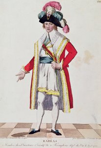 保罗·弗朗索瓦·让·尼古拉斯（1755-1829）巴拉斯子爵（彩色雕刻） 作者 法语学校