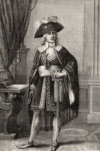 保罗·弗朗索瓦·让·尼古拉斯·德·巴拉斯 (1755-1829)，出自路易斯·布兰克的《法兰西革命史》 作者 法语学校