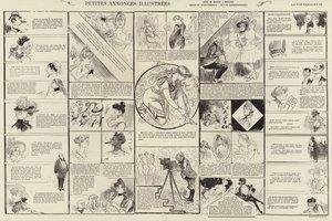 插图分类广告（雕刻） 作者 法语学校