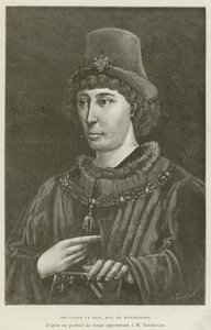 Philippe Le Bon, Duc De Bourgogne (engraving) 作者 法语学校